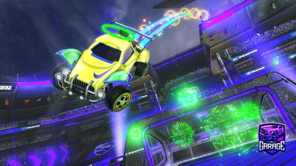 A Rocket League car design from DUCKTO14