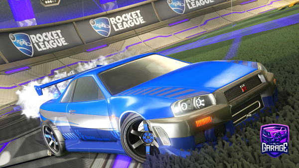 A Rocket League car design from KTRLCluB