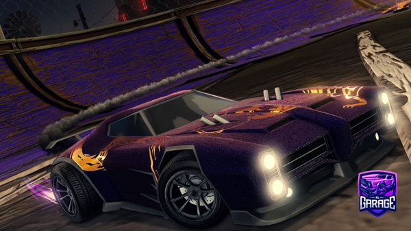 A Rocket League car design from synxxrl