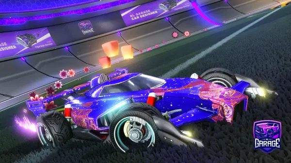 A Rocket League car design from Elr0nd