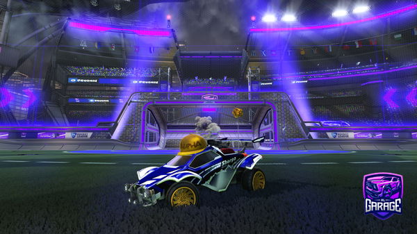 A Rocket League car design from Player12345Go