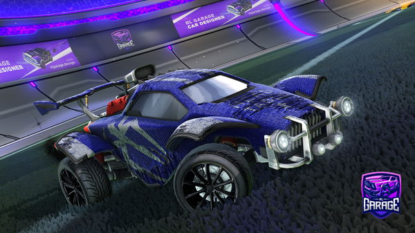 A Rocket League car design from mgcovi8