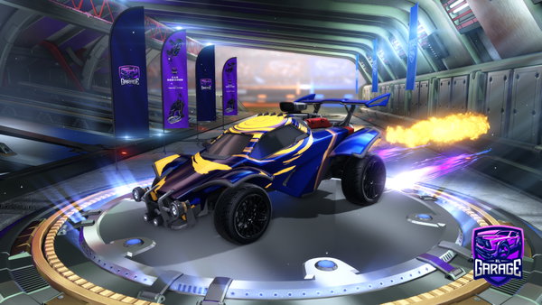 A Rocket League car design from lucsxn