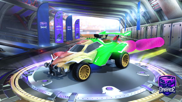 A Rocket League car design from Mortisblaster