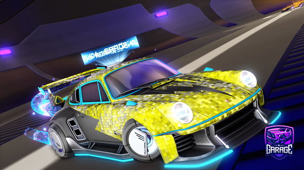 A Rocket League car design from Miata22b