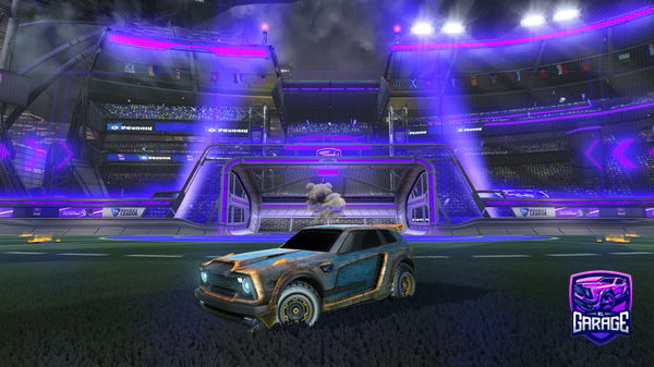 A Rocket League car design from Moster