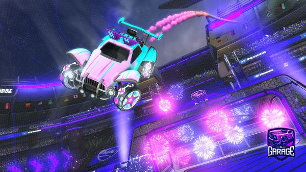 A Rocket League car design from ScuffedMuffin