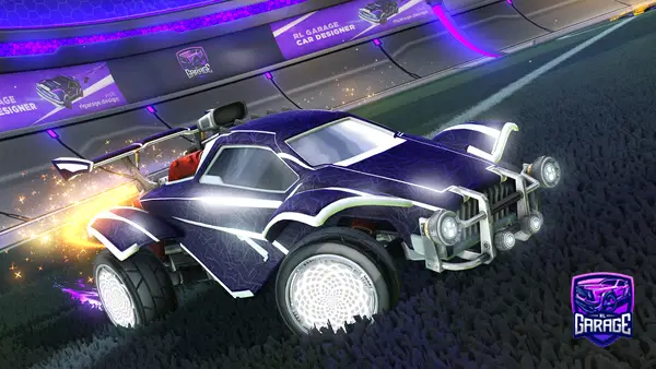 A Rocket League car design from lwhb