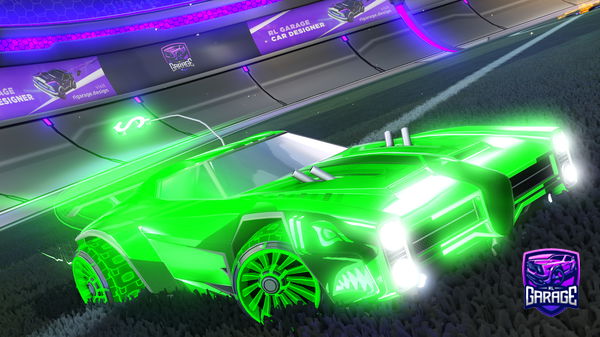 A Rocket League car design from FightingMoon341