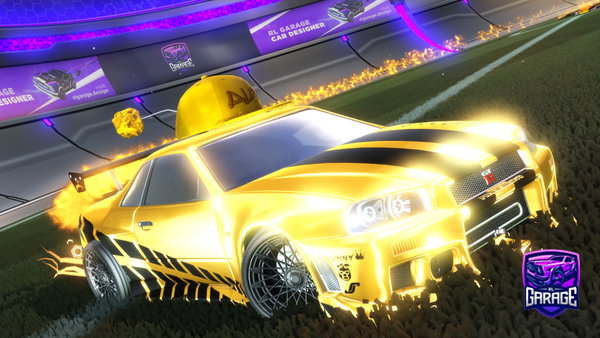 A Rocket League car design from alexforchronic