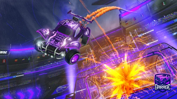 A Rocket League car design from Solfege