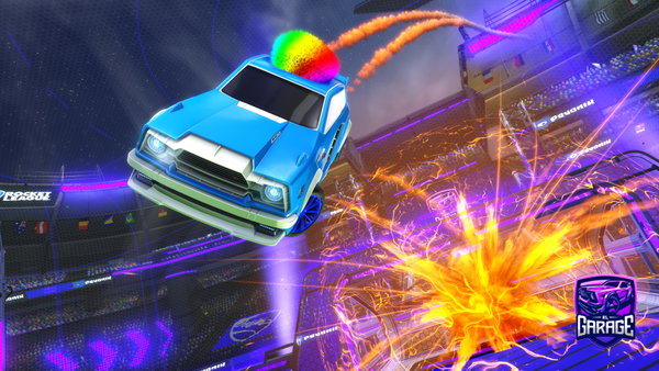 A Rocket League car design from Dropcloak