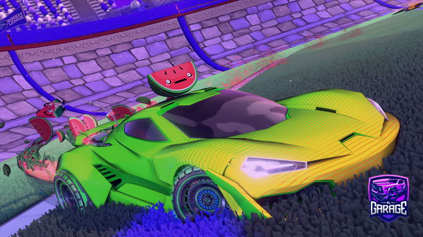 A Rocket League car design from KrazieKashMny