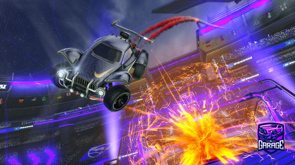 A Rocket League car design from willarinooo