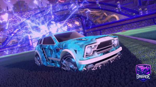 A Rocket League car design from Shining_Nico
