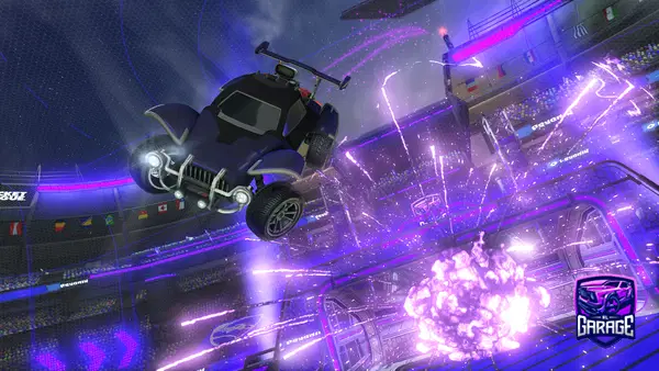 A Rocket League car design from Rxinier