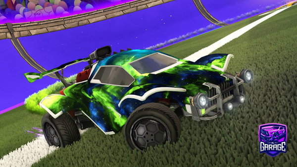 A Rocket League car design from Pulse_Arzyy