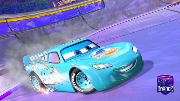 A Rocket League car design from Black_Ink