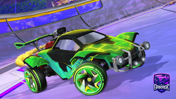 A Rocket League car design from RBLTICO