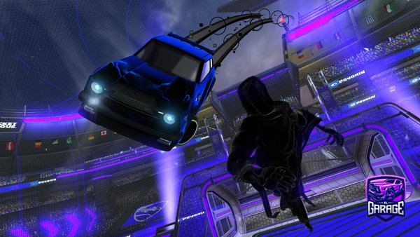 A Rocket League car design from nocturnoskyfire
