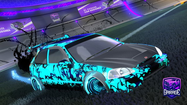 A Rocket League car design from krmxdab2009