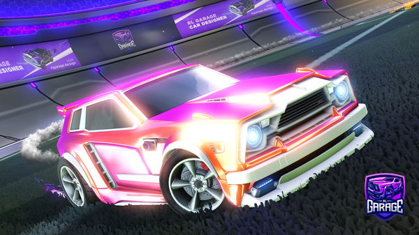 A Rocket League car design from HotIce2k