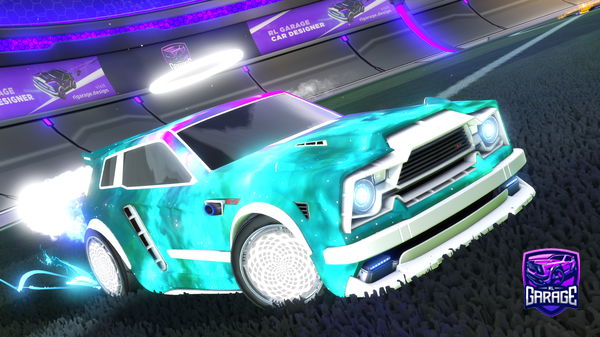 A Rocket League car design from Joker0099