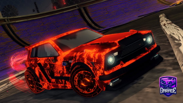 A Rocket League car design from FeetRfun