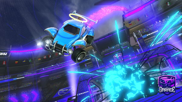 A Rocket League car design from CrazyGTG