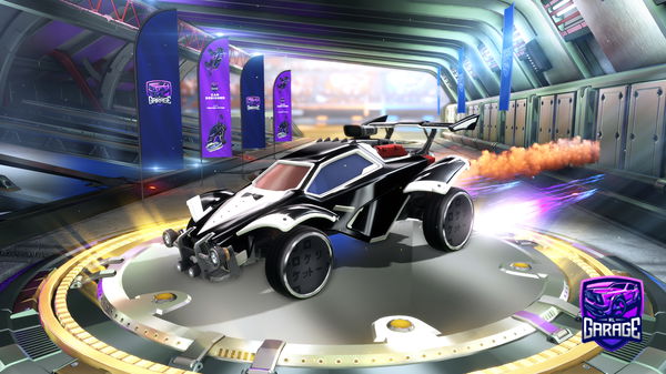A Rocket League car design from Dxv1