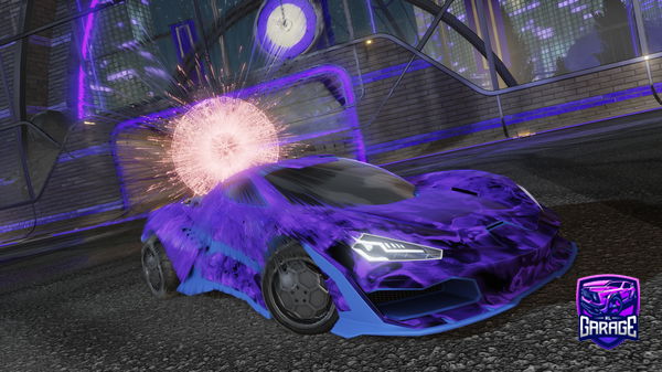 A Rocket League car design from T-Skip