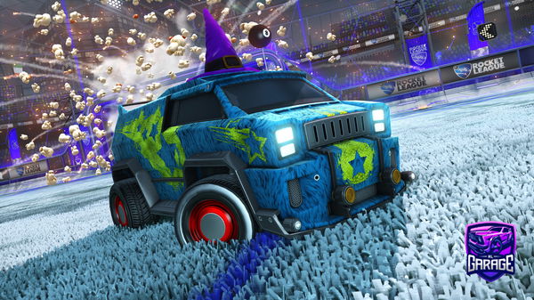 A Rocket League car design from PopsFromTheO