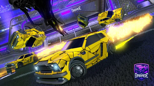 A Rocket League car design from Camavinga
