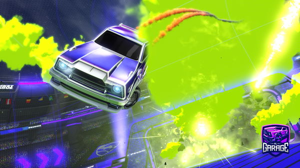 A Rocket League car design from PaidrobinT16