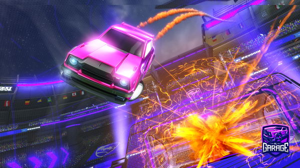 A Rocket League car design from MaZe_Lukas