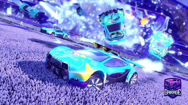 A Rocket League car design from LiutenantColupis