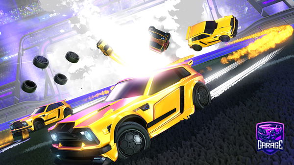 A Rocket League car design from BTG3