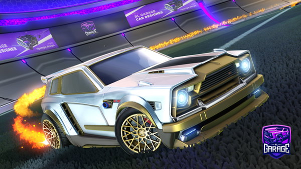 A Rocket League car design from Matthhhzx