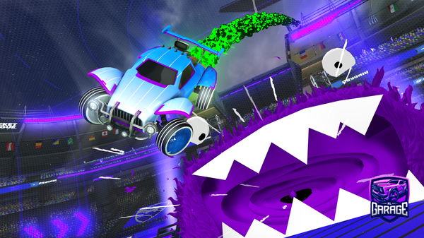 A Rocket League car design from DeathReaperhd