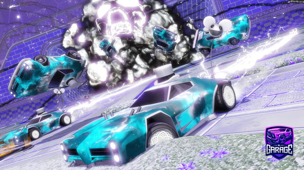 A Rocket League car design from shockwaveshark