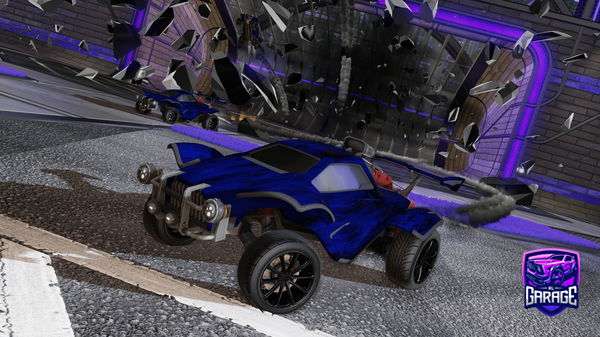 A Rocket League car design from YaelingeFR