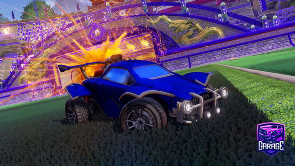 A Rocket League car design from Esravg