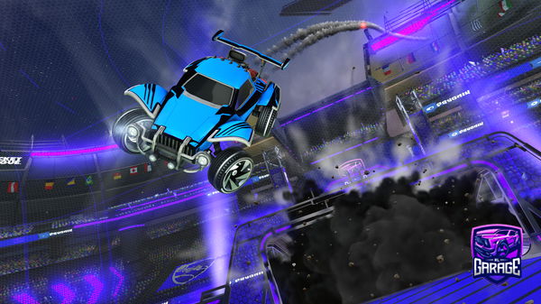 A Rocket League car design from cabbage21