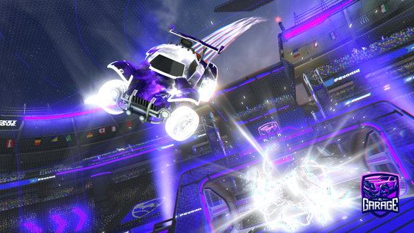 A Rocket League car design from johnsaladtongs