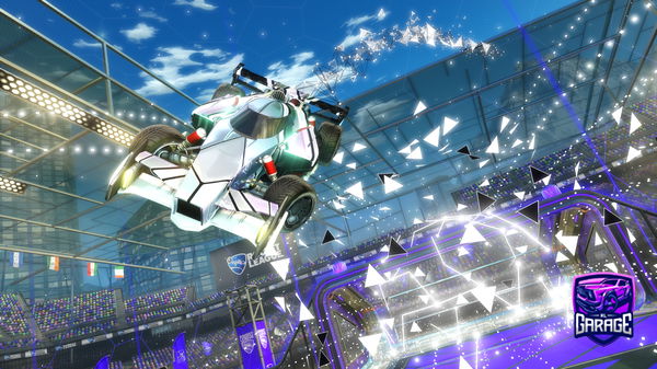 A Rocket League car design from OliTheOne