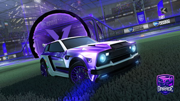 A Rocket League car design from Becanxz